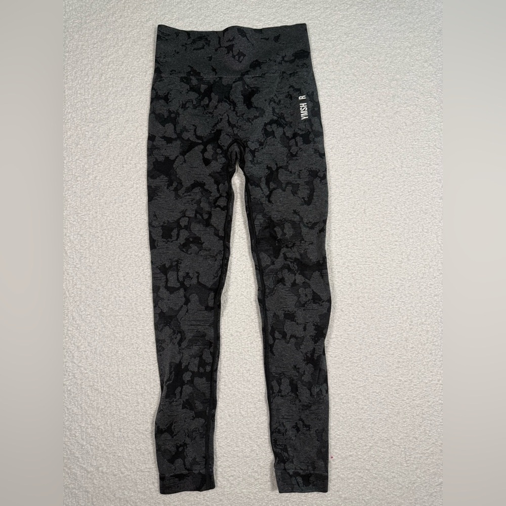 Gymshark Women's Adapt Camo Seamless Leggings Black xs